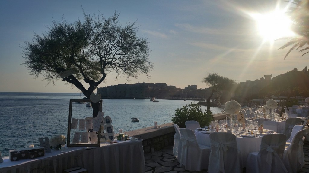 Excelsior Hotel, Dubrovnik - The perfect wedding breakfast setting